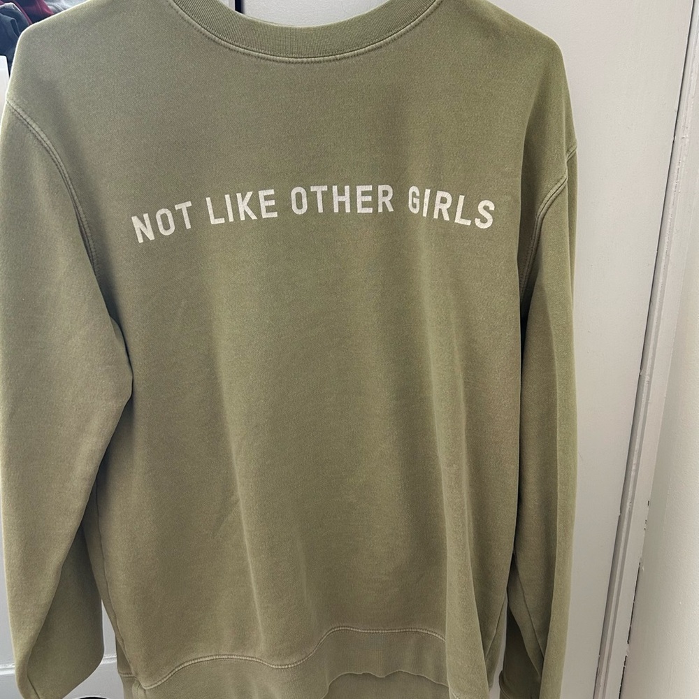The Toast Claudia Oshry Not Like Other Girls Sweatshirt